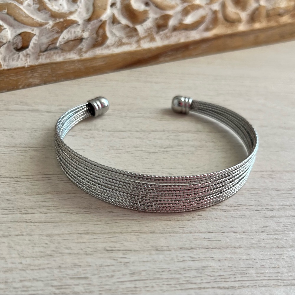 Silver Cuff Bracelet